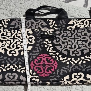 Vera Bradley Black and Pink Women's Bag